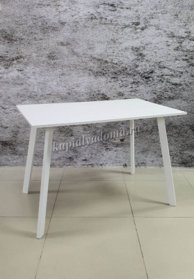 Стол обеденный Слим-2 (Белый/Белый)