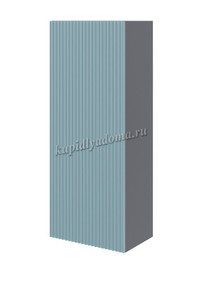 Шкаф навесной Сириния (Серый графит/Бриз)